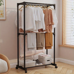 1pc Home Bedroom Clothes Rack Standing Removable Drying Rack Clothes Rack