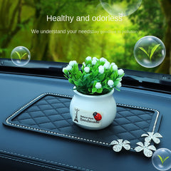 Car Anti Slip Mat Phone Holder Dashboard Storage Pad