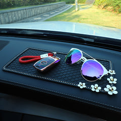 Car Anti Slip Mat Phone Holder Dashboard Storage Pad