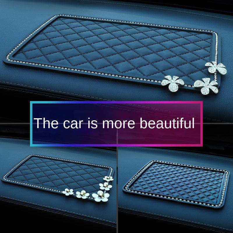 Car Anti Slip Mat Phone Holder Dashboard Storage Pad