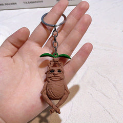 PVC Doll Keychain Keyring Funny Doll Key Chain Bag Pendant Gift