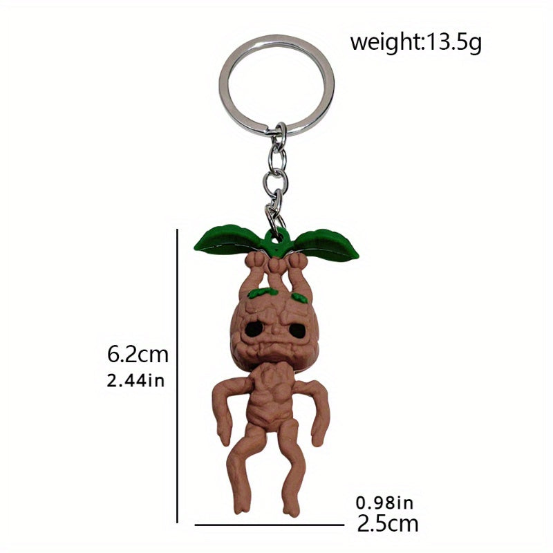 PVC Doll Keychain Keyring Funny Doll Key Chain Bag Pendant Gift