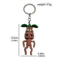 PVC Doll Keychain Keyring Funny Doll Key Chain Bag Pendant Gift