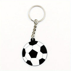 Funny Volleyball Charm Keychain Keyring - Creative Volleyball Football Pendant