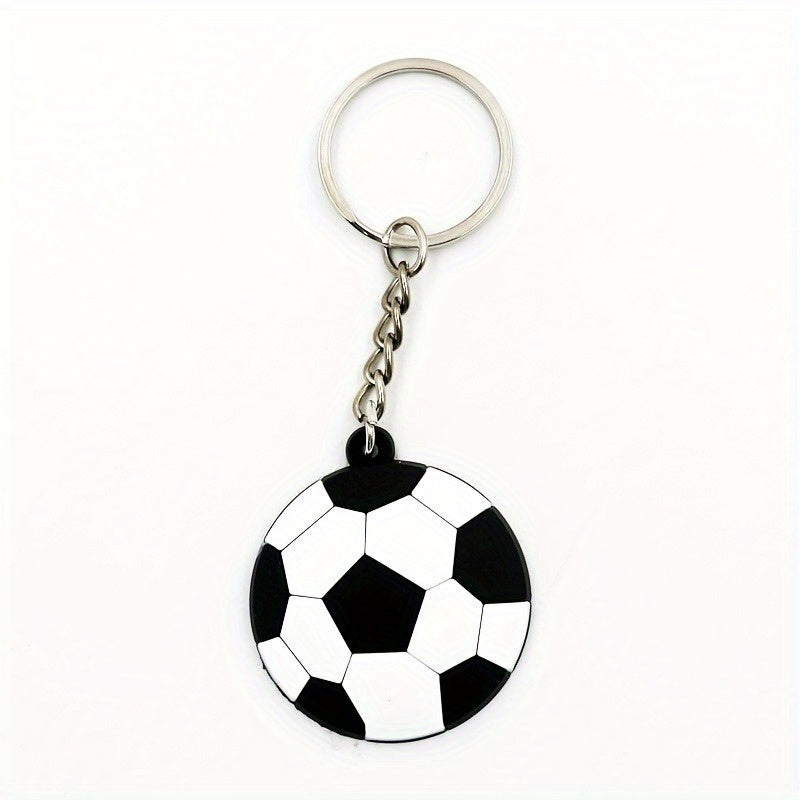 Funny Volleyball Charm Keychain Keyring - Creative Volleyball Football Pendant
