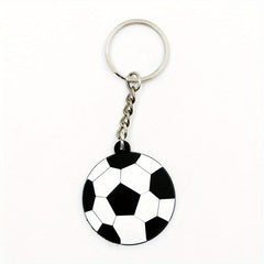 Funny Volleyball Charm Keychain Keyring - Creative Volleyball Football Pendant