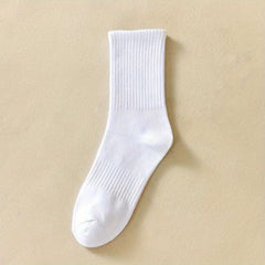 10 Pairs Men's Crew Socks Breathable Casual Unisex Outdoor All Seasons