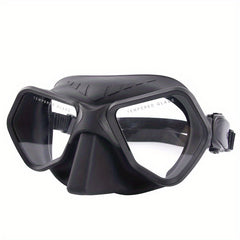 Professional Diving Goggles Tempered Glass Lens Silicone Diving Goggles