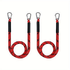 1pc Dock Ropes With Stainless Steel Clip Braided Boat Anchor Rope Mooring Rope
