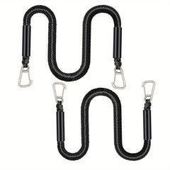 1pc Dock Ropes With Stainless Steel Clip Braided Boat Anchor Rope Mooring Rope