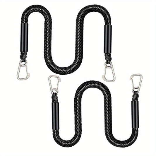 1pc Dock Ropes With Stainless Steel Clip Braided Boat Anchor Rope Mooring Rope