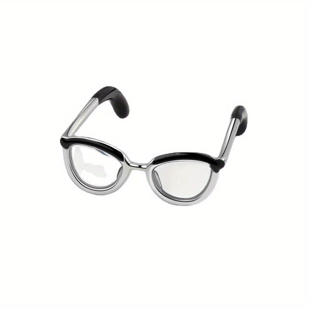 Funny Glasses Pattern Opening Ring Personalized Gift Ornament Accessory Jewelry