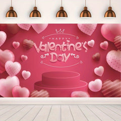 Happy Heart Signs Hanging Backdrop Banner Photo Background Party Decorations