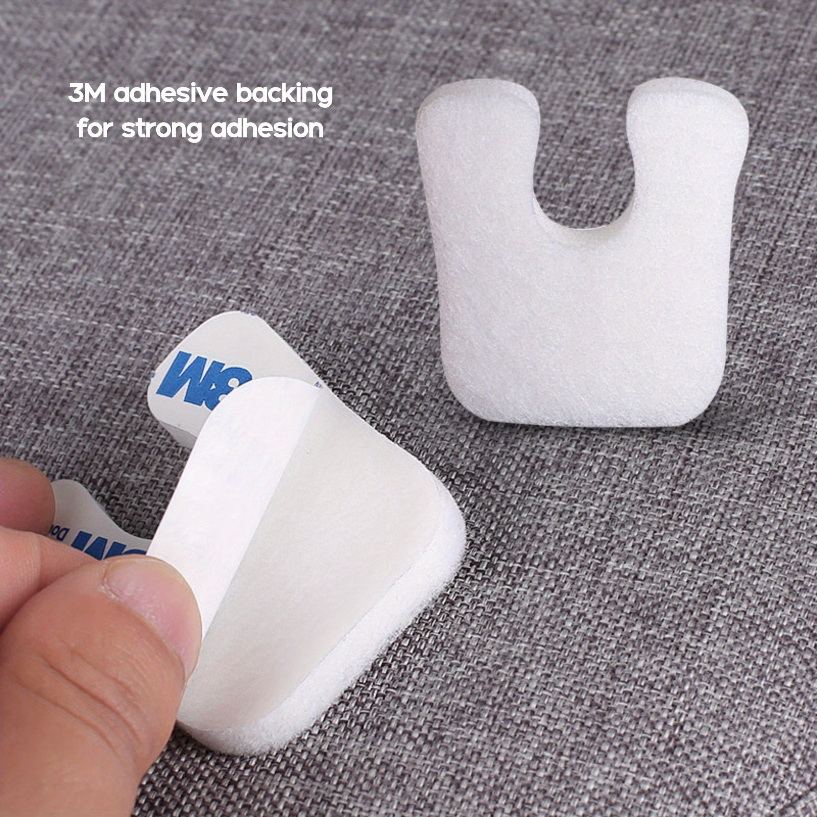 Heel Cushion Pad Self Adhesive Patch for Heel Spurs, Dry Cracked Heels
