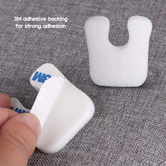 Heel Cushion Pad Self Adhesive Patch for Heel Spurs, Dry Cracked Heels