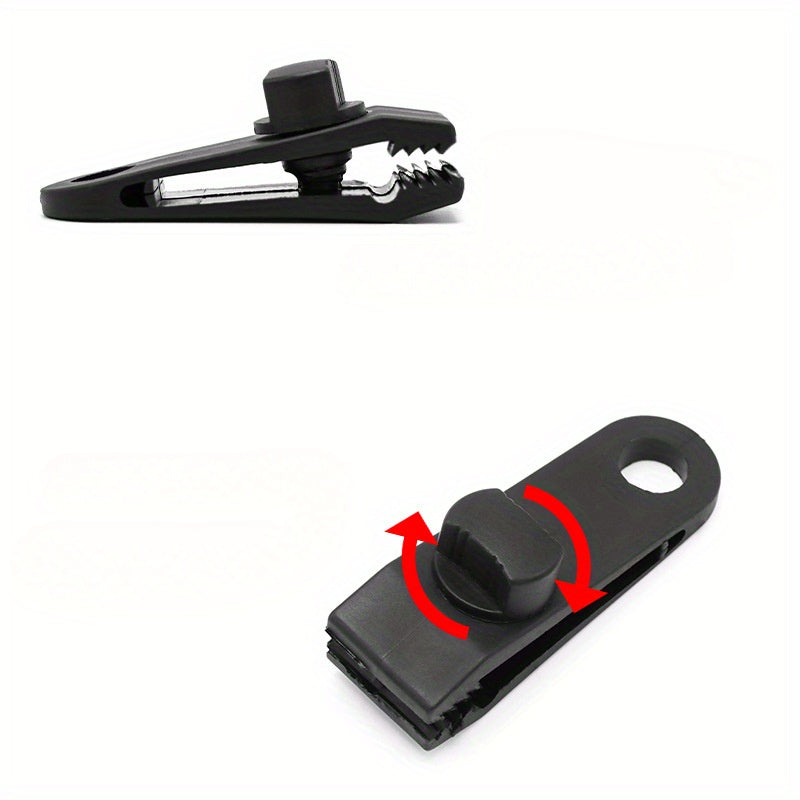 8pcs Tent Clips Windproof Clip Outdoor Camping