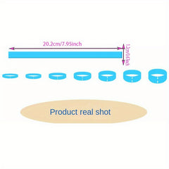 Luminous Silicone Bracelet Wordless Solid Hand Ring Identification