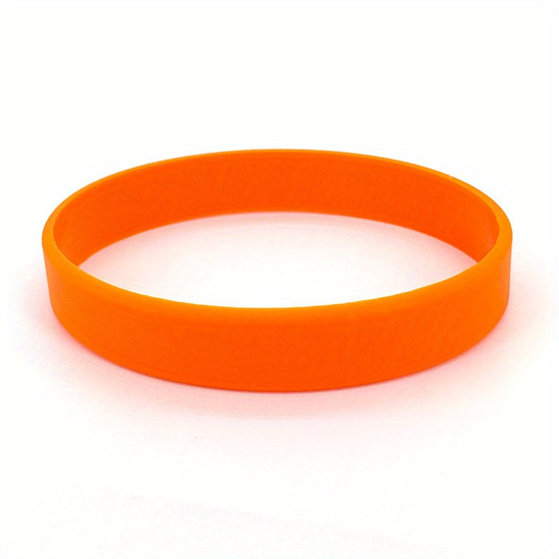 Luminous Silicone Bracelet Wordless Solid Hand Ring Identification