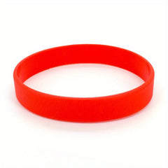 Luminous Silicone Bracelet Wordless Solid Hand Ring Identification