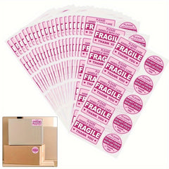 100pcs Fragile Handle With Care Stickers for Mailing Carton Envelope