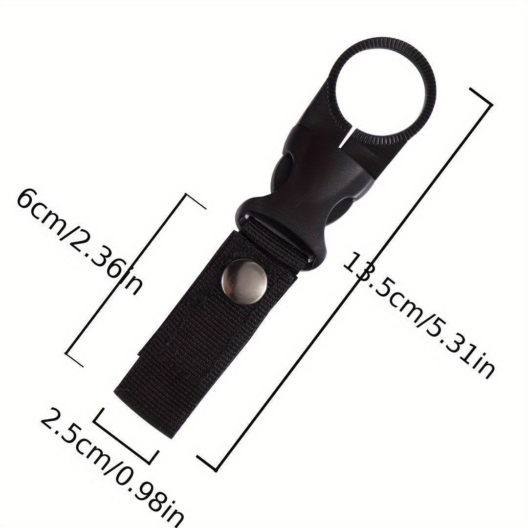 Nylon Webbing Buckle Keychain for Outdoor Activities