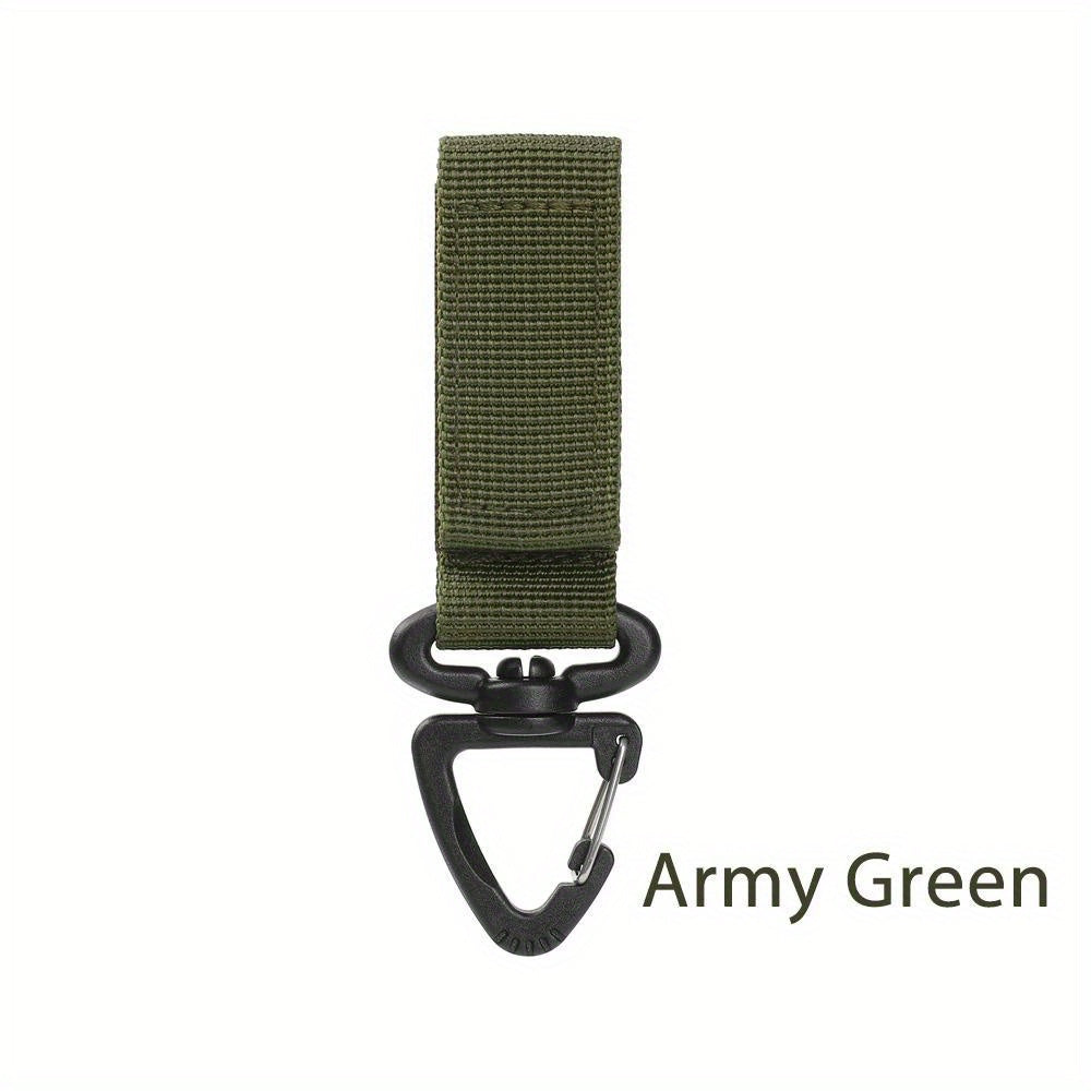 Nylon Webbing Buckle Keychain for Outdoor Activities