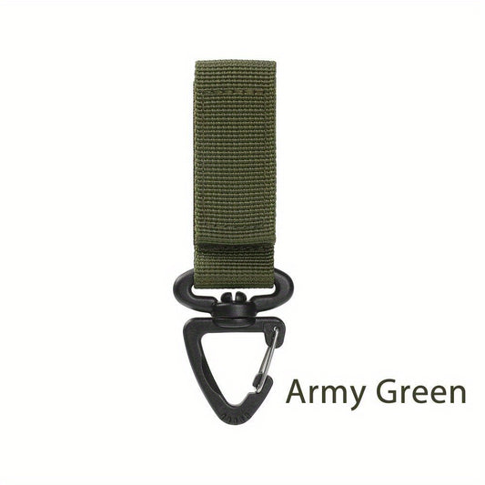 Nylon Webbing Buckle Keychain for Outdoor Activities