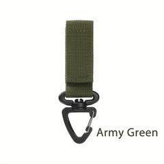 Nylon Webbing Buckle Keychain for Outdoor Activities