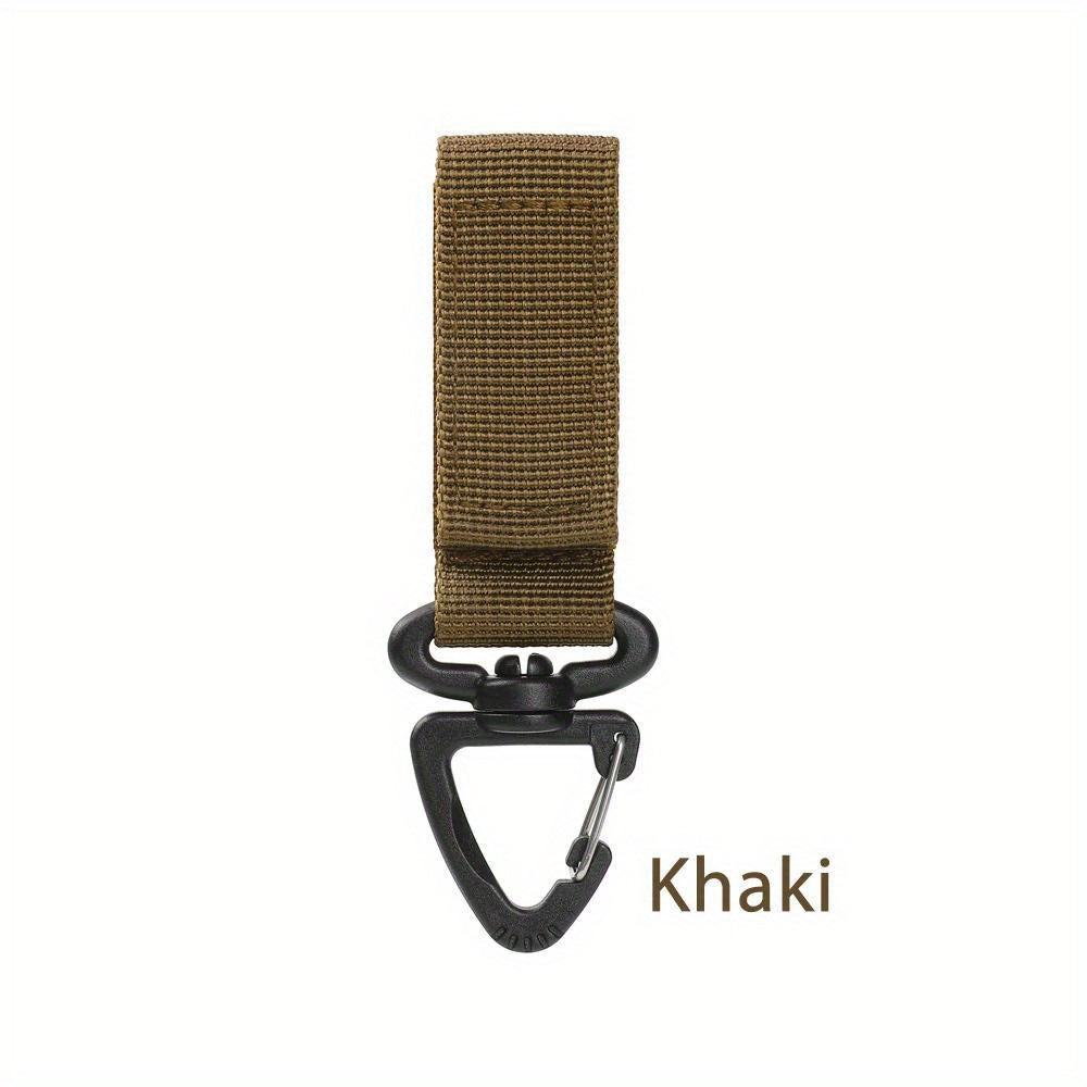 Nylon Webbing Buckle Keychain for Outdoor Activities
