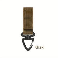 Nylon Webbing Buckle Keychain for Outdoor Activities