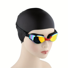 Waterproof Anti Fog Swim Goggles for Adults - Women and Men