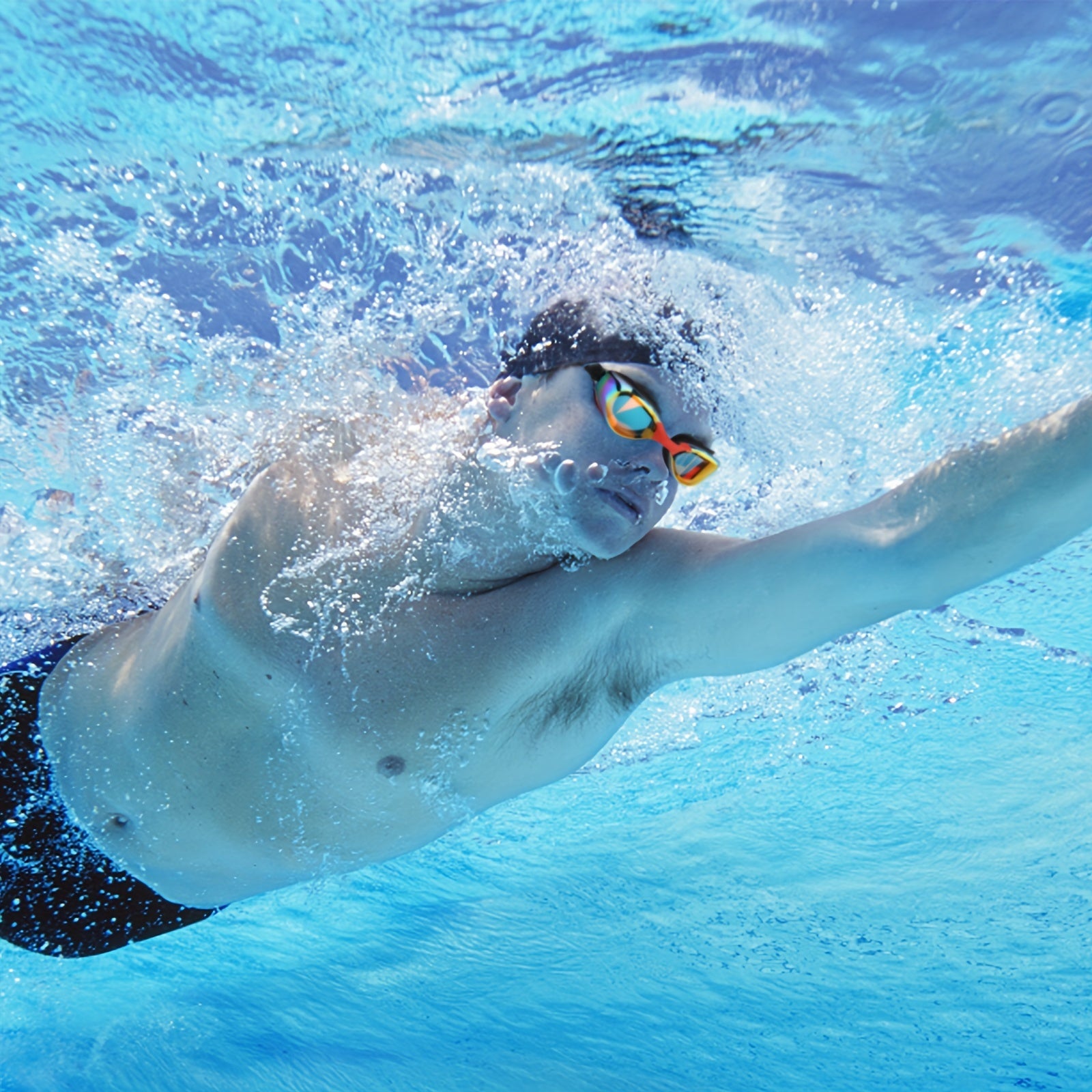 Waterproof Anti Fog Swim Goggles for Adults - Women and Men