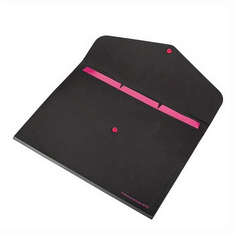 Button Style File Bag for Exam Papers