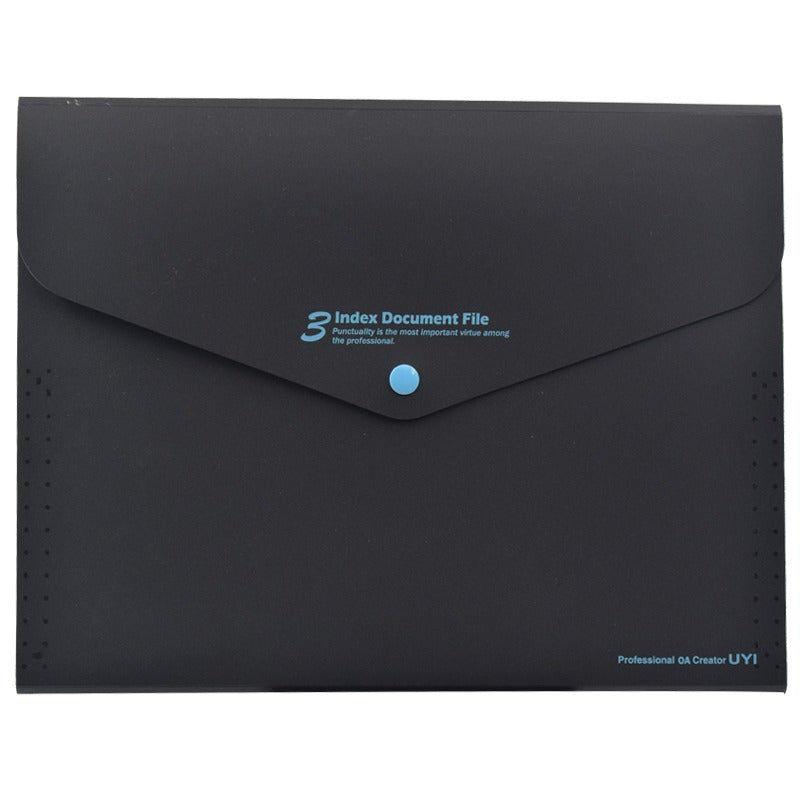 Button Style File Bag for Exam Papers
