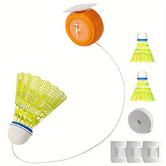 Badminton Trainer For Indoor Outdoor Exercise with 6 Balls