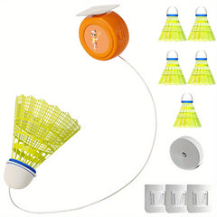 Badminton Trainer For Indoor Outdoor Exercise with 6 Balls