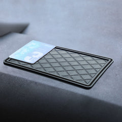 Car Perfume Ornament Non-slip Mat Plaid Placement Sun Protection Car Decor