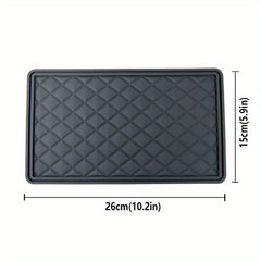 Car Perfume Ornament Non-slip Mat Plaid Placement Sun Protection Car Decor