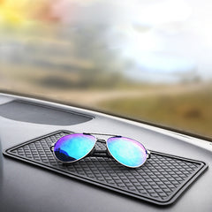 Car Perfume Ornaments Plaid Non-slip Storage Mats Car Decoration Supplies