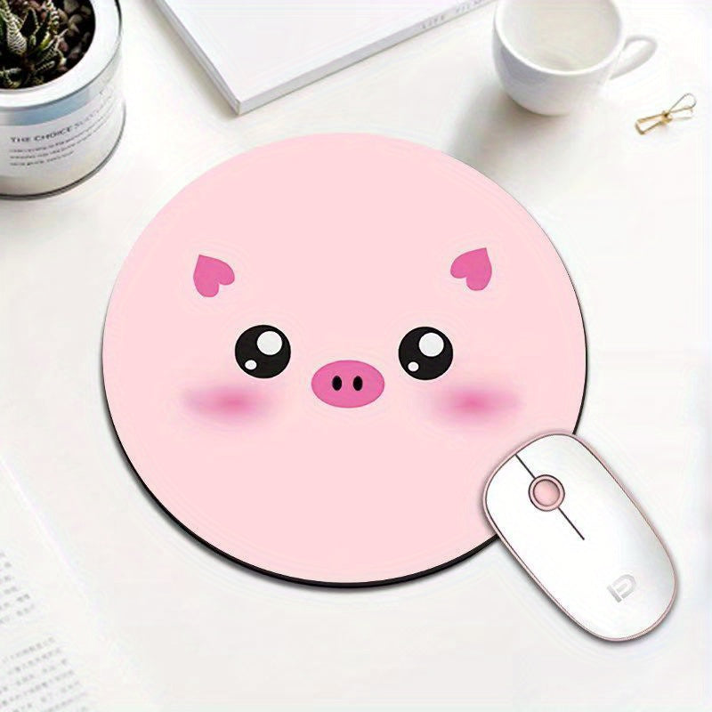 Cartoon Mouse Pad Cute Couple Design Dirty Resistant Office Supply