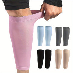 Compression Leg Sleeves for Men - Calf Protector for Running, Cycling, Soccer