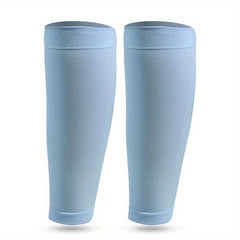 Compression Leg Sleeves for Men - Calf Protector for Running, Cycling, Soccer