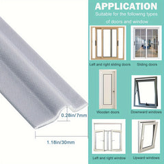 Self-Adhesive Weatherstrip 299x72 cm