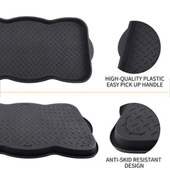 Durable Boot Tray for Entryway Indoor Outdoor Shoe Pet Food Mat