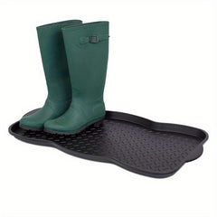 Durable Boot Tray for Entryway Indoor Outdoor Shoe Pet Food Mat