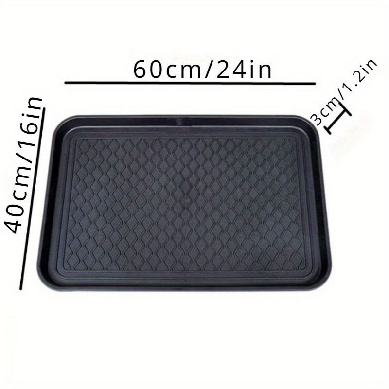 Durable Boot Tray for Entryway Indoor Outdoor Shoe Pet Food Mat