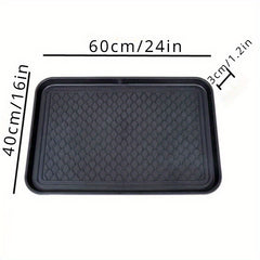Durable Boot Tray for Entryway Indoor Outdoor Shoe Pet Food Mat