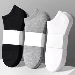 3 Pairs Unisex Teen's No Show Socks Soft Breathable Casual Outdoor Activities