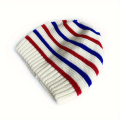 Striped Knitted Hat Boys Girls Winter Warm Beanie Children's Hat