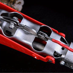 Foldable Stainless Steel Fishing Rod Holder Double Spring